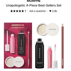 Morphe Unapologetic 4 Piece Best Sellers Set